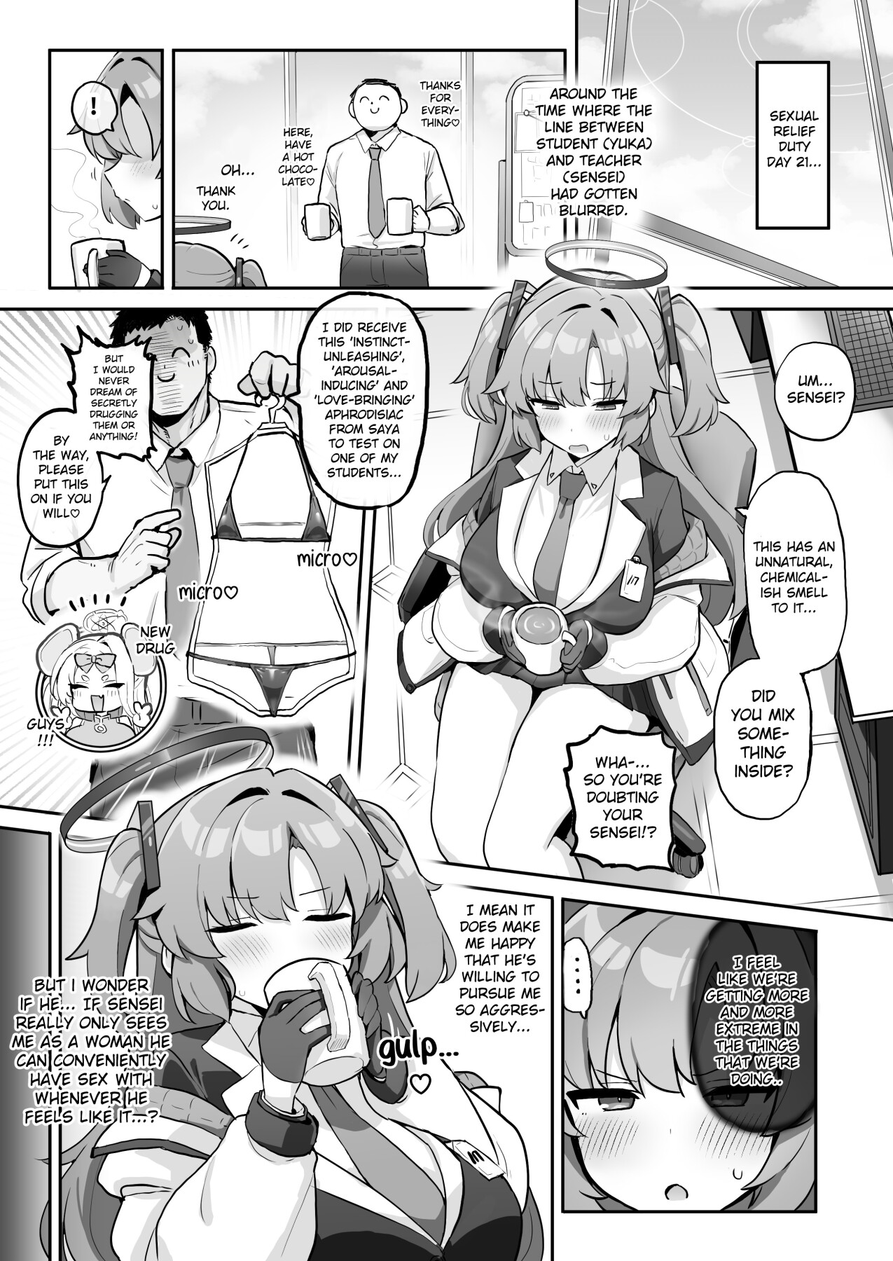 Hentai Manga Comic-Plump Seminar Instant Dick & Ball-Draining Breeding Routine~-Read-22